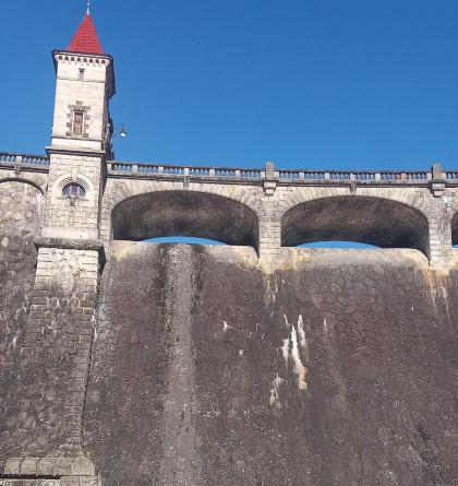 Záchrana osoby na přehradě Les Království