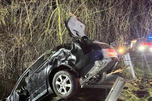 Dopravní nehoda v obci Libouchec