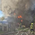 Hasiči likvidovali požár v obci Osíčko nedaleko Bystřice pod Hostýnem Hasiči likvidovali požár v obci Osíčko nedaleko Bystřice pod Hostýnem